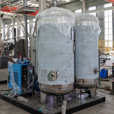 Máquina de secado de gas industrial de gas de argón de alta presión de pérdida cero