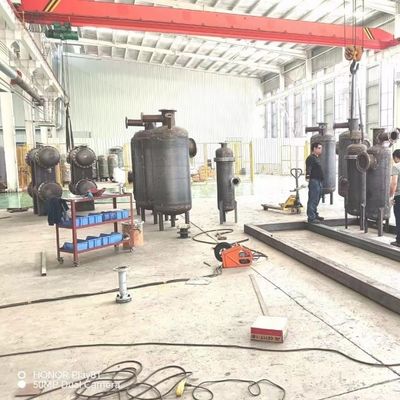 Máquina de recuperación de gas certificada ISO9001 para recipientes a presión con purificador