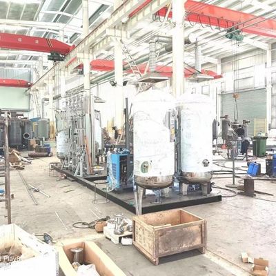 Máquina de recuperación de residuos de gas de reciclaje in situ con gran caudal de 800Nm3/hr