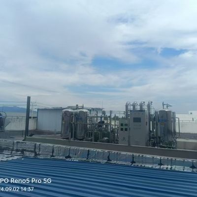 Máquina de recuperación de gas certificada ISO9001 para recipientes a presión con purificador