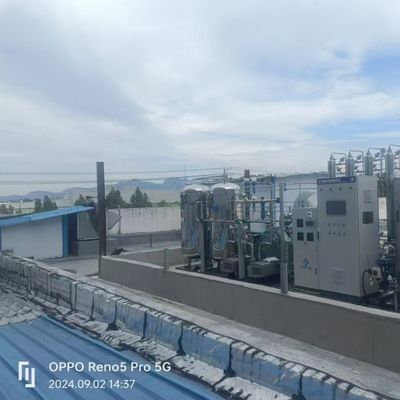 200SCFM Máquina de recuperación para el reciclaje de residuos de gas para el procesamiento de cobre