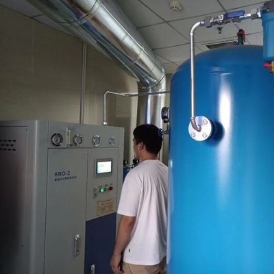 Máquina de oxígeno de separación de aire de 20Mpa con cilindros que llenan el sistema de respaldo