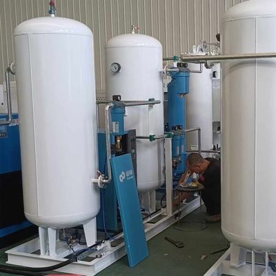 Compresor de aire en el sitio Máquina de separación de aire de oxígeno con cilindros de respaldo
