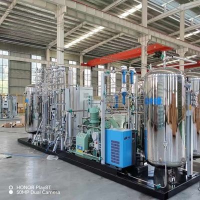 Máquina de secado de gases industriales de gas CO a prueba de polvo IP65 con monitor de seguridad