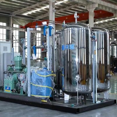 Máquina de secado de gas industrial de funcionamiento automático de dióxido de carbono CO2