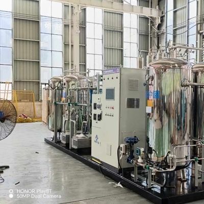 Máquina de secado de gas de hidrógeno con alarmas de monitor