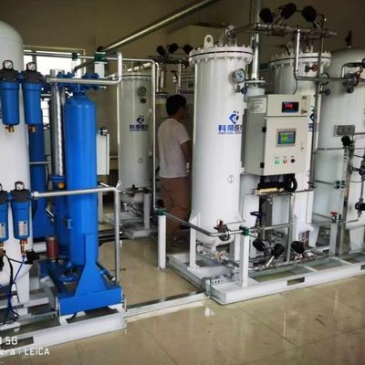 Máquina de separación de oxígeno de aire de alta presión de 150 bar con sistema de respaldo