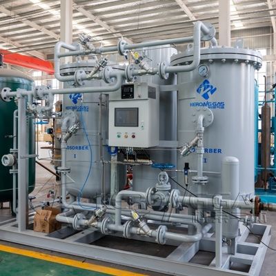 27 barG Presión de trabajo Generador de nitrógeno de material de acero carbono para corte láser