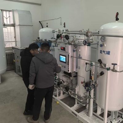 Generador de oxígeno de aire comprimido PSA con estación de llenado de cilindros