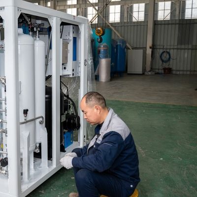 El sistema de mezcla automática de gases de acero inoxidable, con grado de protección IP65, es ajustable