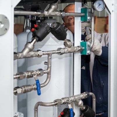 La mezcla de gases de acero inoxidable de tamaño compacto y proporción ajustable a prueba de explosión