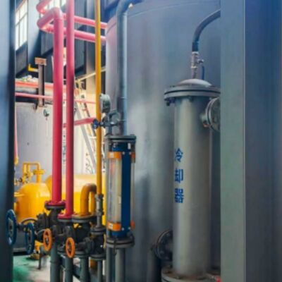 Low Emission Ammonia Dissociation Unit With Over Pressure Protection