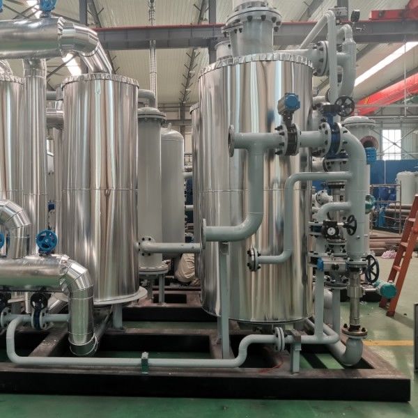 Tipo de contenedor Sistema de purificación de gas de gas de CO2 para la industria alimentaria