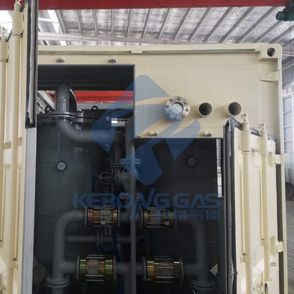 Máquina de generación de gas de nitrógeno de tipo compacto contenedora de ahorro energético