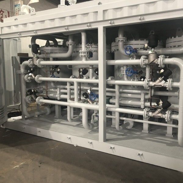 Producción automática de generadores de gas de nitrógeno Psa paquete en contenedor tipo móvil