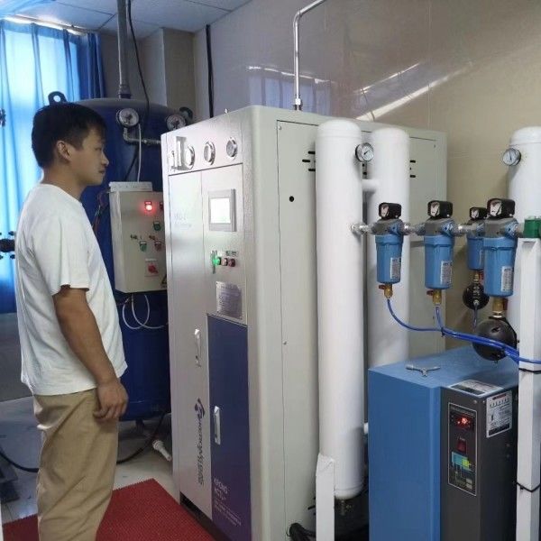 Anti-corrosivo fácil de instalar generación de oxígeno por sistema PSA para el hospital