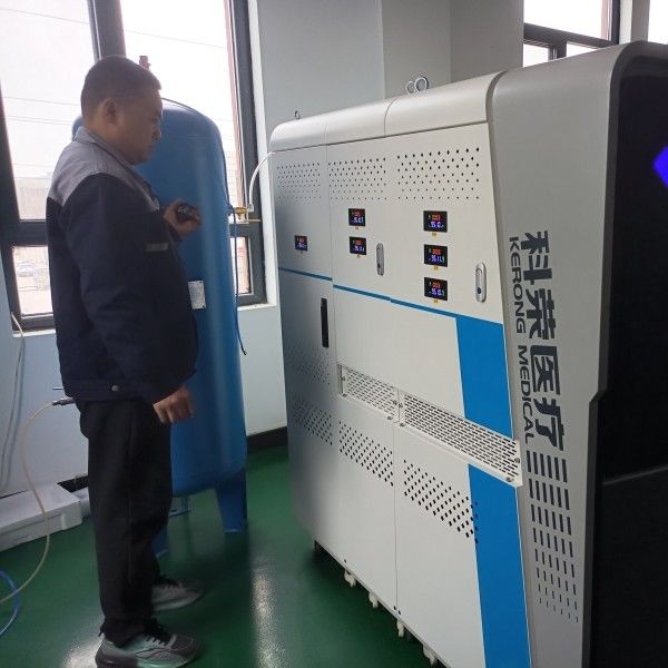 Concentrador de oxígeno de tipo móvil modular totalmente automático de pequeña capacidad
