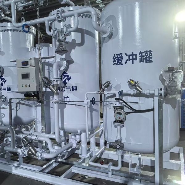 Generador de nitrógeno PSA certificado SABER para corte láser 99.99% pureza