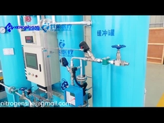 Pureza 90% ~ 99,5% Planta de oxígeno basada en PSA Certificado médico internacional