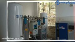 Fácil de instalar Máquina de fabricación de gas de oxígeno con sistema de llenado de cilindros