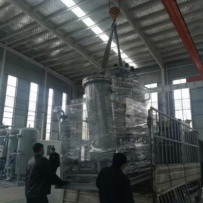 Máquina generadora de nitrógeno N2 de funcionamiento automático con presión ajustable