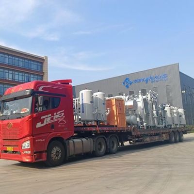 Sistema de recuperación de gas de nitrógeno de alta capacidad para hierro y acero