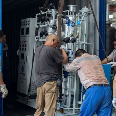 Duración de servicio garantizada de purificador de gas de nitrógeno en el lugar con certificado CE