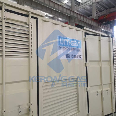 40HQ Instalación de generación de gas de nitrógeno contenido Vida útil larga Inicio automático