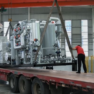 Sistema de recuperación de gas automático a baja presión en el sitio con unidad de secado certificada CE