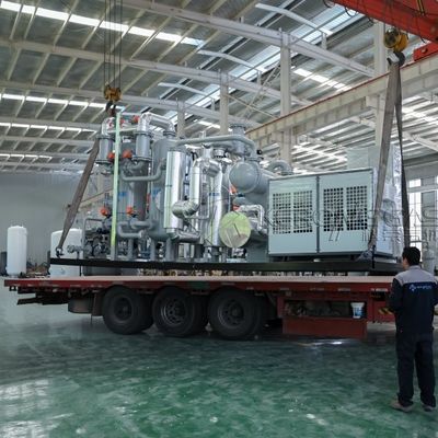 Sistema de recuperación de gas de hidrógeno de control automático PLC de 500Nm3h para la industria de brasado