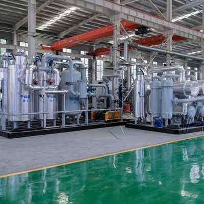 Sistema de recuperación de gas de hidrógeno de la industria del hierro y el acero con monitor remoto