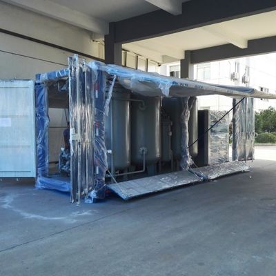 Planta de generación de gas de nitrógeno de contenedores pequeños de 20 pies con certificado SABER