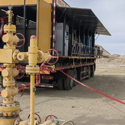 Generador de nitrógeno de separación por membrana de tipo contenedor para el blanqueo de tuberías