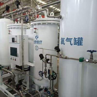 Generador de oxígeno PSA con certificación médica ISO13485 y caudal automático de 10NM3